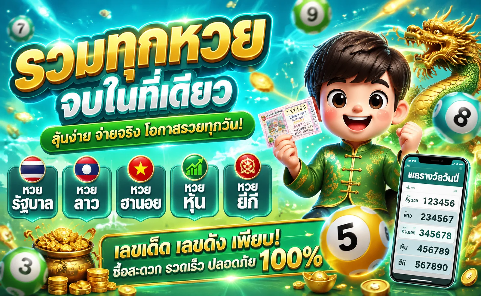 ผลหวย G168BET ตรวจหวยล่าสุดทุกงวด